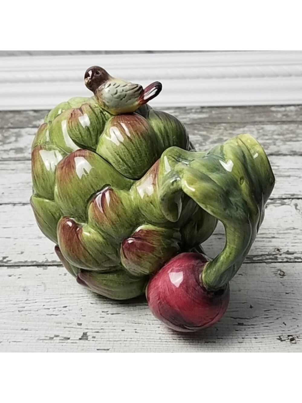 Rare Kaldun & Bogle artichoke mini teapot pitcher - Picture 3 of 6